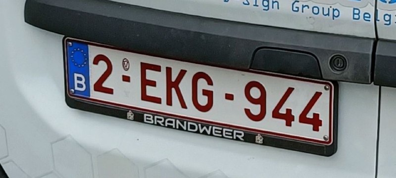 Nummerplaathouder